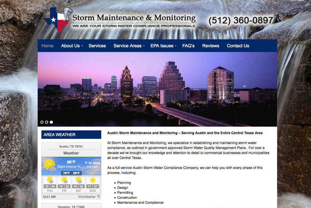 Austin Storm Maintenance and Monitoring