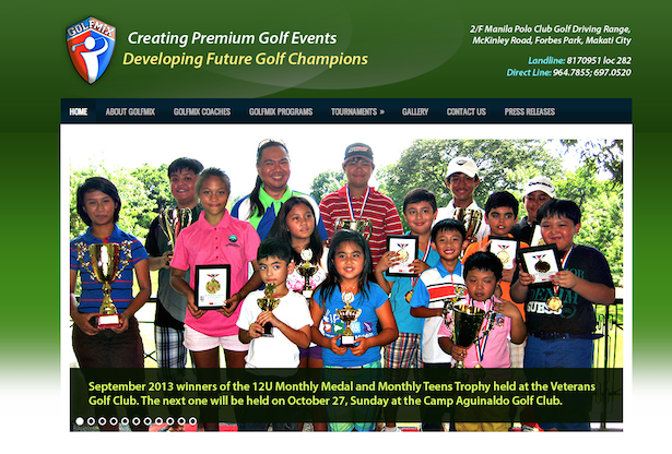 Golfmix Home Page