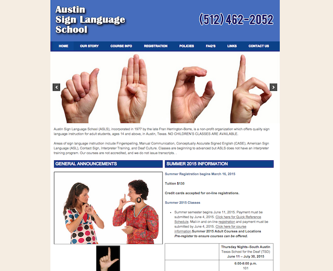 BNG - Austin Sign Language School