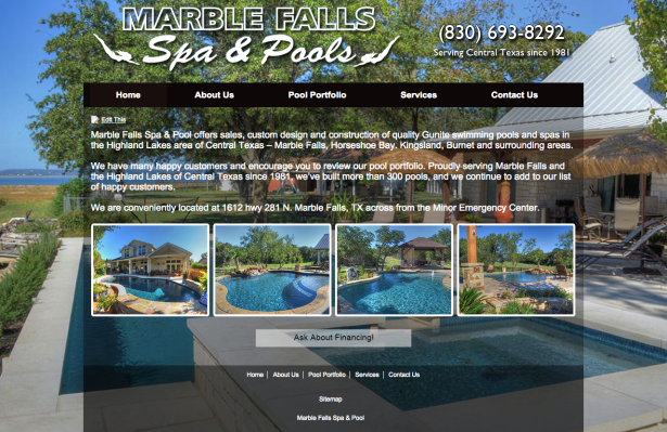 Marble Falls Spa and Pool